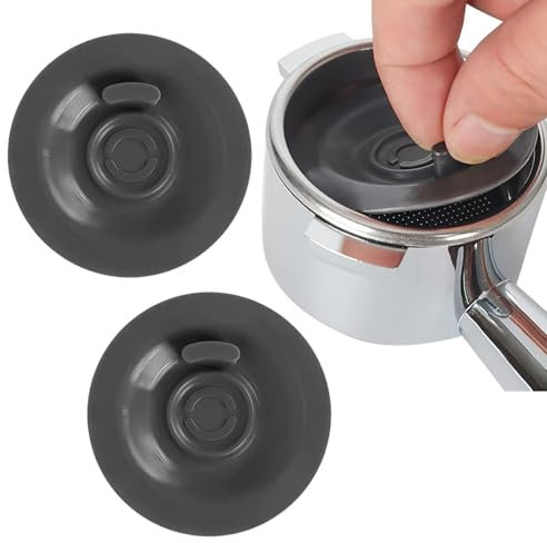 Cleaning Tablets 2PCS Universal 54mm Sage Coffee Machine Cleaning Tablets Silicone Coffee Machine Handle Cleaning Pad Compatible with Most for Espresso Machines