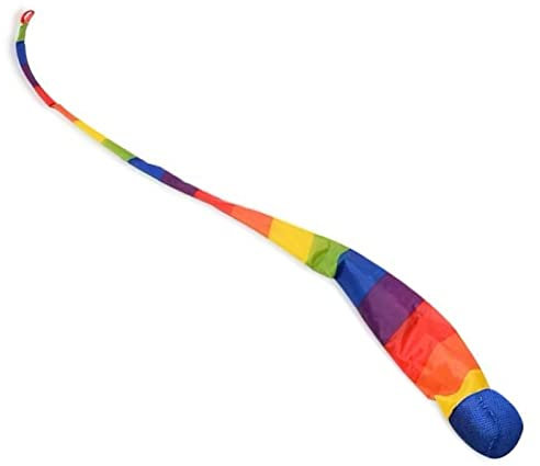 Rainbow Tail Ball - Juguete de bola para niños pequeños | Atrapa las bolas de espuma de cola | Bola de Meteoro colorida con colas de para, entrenamiento sensorial en el jardín de infantes