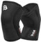 BLOR Ginocchiere 2.0 Black 5 | 7mm Ideali Per Powerlifting In Neopreme | Unisex A Compressione | Sollevamento Pesi | Ottime Per Bodybuilding E Crosstraining (7MM, M)
