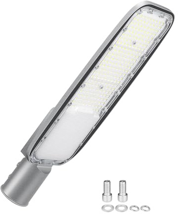 SKYWORLD LED Straßenleuchte für Außenbereich, 200W 13892LM Parkplatzleuchte | Led Strassenlampe IP66 Wasserdicht Außenleuchten für Schulstraße Parkplatz Platz Hof Platz Garage Garten, 6000K Kaltweiß