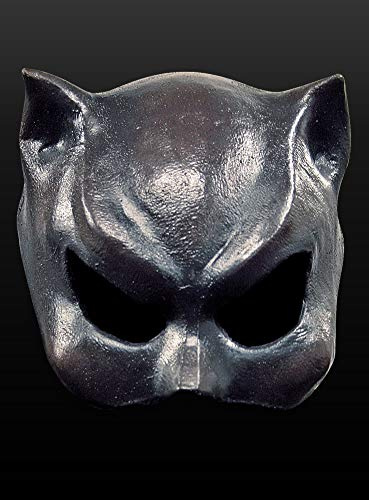 Maskworld Catwoman Katze Maske - Erwachsenen Damen Kostüm Maske - Schwarz - ideal für Halloween, Karneval & Motto-Party