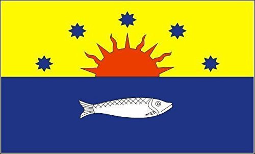 U24 Aufkleber Sylt Ost Flagge Fahne 12 x 8 cm Autoaufkleber Sticker