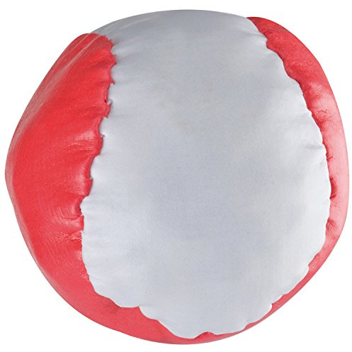 Anti-Stressball / Wutball / Farbe: rot-weiß