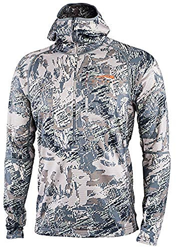 SITKA Gear Heavyweight Jagd-Kapuzenpullover für Herren, Optifade Open Country, Größe L