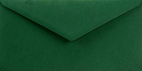 Netuno 25 Briefumschläge Dunkel-Grün DIN lang c mm 115g Sirio Color Foglia lange Briefumschläge schön DL Hochzeitsumschläge farbig lang Umschläge elegant Papierumschläge für Einladungen
