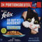 FELIX Katzennassfutter So gut wie es aussieht in Gelee Geschmacksvielfalt aus dem Wasser, 1er Pack (24 x 85g) Portionsbeutel