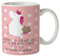 Mr. & Mrs. Panda Tasse Einhorn Koffer, Keramik, 325 ml
