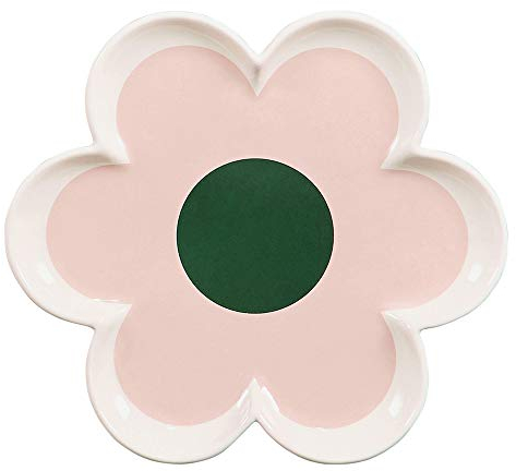 Orla Kiely Petal Flower Trinket Tray - Pastel Pink