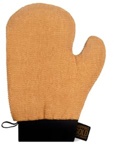 SoSu By SJ Tropfender goldener Peeling-Handschuh