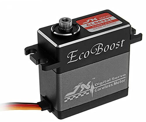JX Servo Ecoboost CLS6331 Servo numérique sans noyau 30 kg à couple élevé 180° CNC Shell Metal Gear Servo numérique pour modèle RC