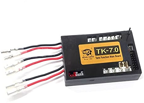 UNF Toy Accessories for Kids RC Tank Spare Part Electric Replacement Parts 7.0 Version RC Main Board + 2.4GHz Transmitter Rc Transmitter Battery 9.6 Volt