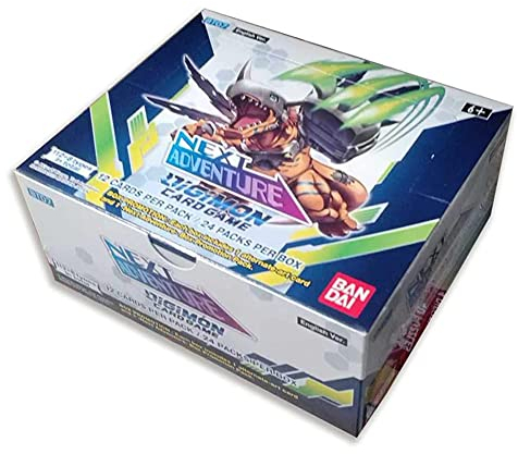 Bandai TCG Digimon Card Game - Next Adventure Booster Display BT07 (24 Packs) - EN