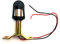 MelTruck® Halter für Rundumleuchte Aufsteckrohr T Kabel Rundumkennleuchte Ø 24 mm m. Kappe