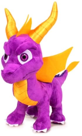 Whitehouse Leisure Spyro der Drache, groß, 27 cm, Geschenkqualität, superweiches Plüschtier (stehend)