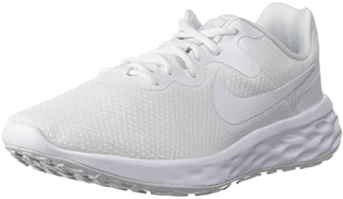 Nike Femme Revolution 6 Next Nature Women's Road Running Shoes, White/White-White, 38.5 EU