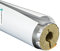 Scorprotect® PVC Folienzuschnitt selbstklebend hellgrau für gedämmte Rohre (SCP-PVCZSK-42-40)