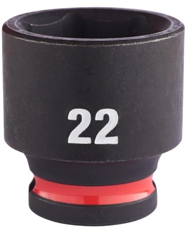 Milwaukee 22mm ShockWave Impact Duty 3/8 Drive Impact Socket
