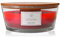 Purple River Candle Duftkerze im Glas mit Deckel | Winter Red Berries (453g) | Duftkerze Winter | Kerze mit Holzdocht | Kerzen mit langer Brenndauer bis zu 80h