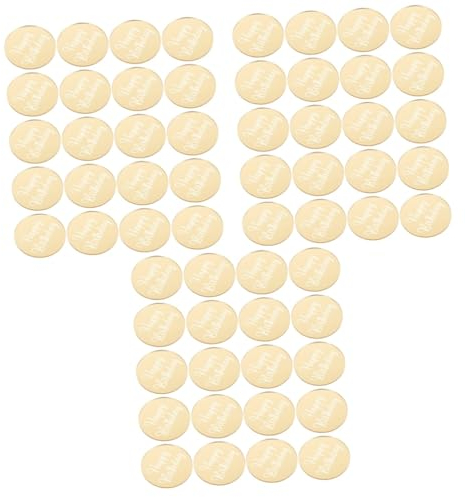 Ciieeo 3sets Birthday Cake Topper Set Happy Birthday Decorations Cupcake Ornament Party Supplies 20pcs*3