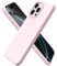 ORNARTO Compatible with iPhone 16 Pro Max Case 6.9, Slim Liquid Silicone 3 Layers Full Covered Soft Gel Rubber 16 Pro Max Phone Cases Cover 6.9 inch-Chalk Pink