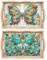 DIY Diamond Art Painting Tray Diamond Art Painting Tray Handmade Wooden Tray Dinner Plate Tea Tray Coffee Tray Diamond Wooden Tray Dinner Plate-2PC Butterfly