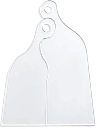 Cutting Board Template - Transparent Acrylic Template Guide Tool | Woodworking Supplies Router Template for Charcuterie Boards -Functional Art Handles Trays