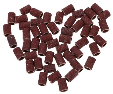 Gatuida 2stücke Mounted Cylindrical Grinding Schleifhülsen Für Nagelbohrer Grit Für Maniküre Und Pediküre Geeignet Für Natürliche Und Künstliche Nägel Vielseitig Einsetzbar