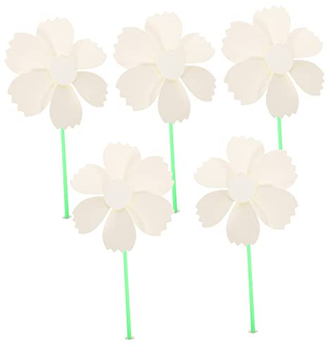 JOINPAYA 5stücke DIY-Graffiti-windräder Papier-windräder Für Junge Mädchen Zum Malen Spielzeug Für Kindergarten Und Außenbereich Unbemalt Aus Geruchsneutralem Papier