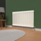 Lux Heat White Horizontal 2 Column Traditional Radiator 600mm (H) x 1010mm (W)