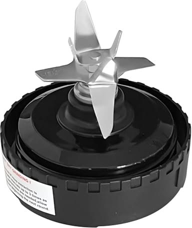 Bvhklxseb Blender knife 5 Fins Blender Blade Compatible For Ninja Blender QB3001SS QB3000 QB3004 QB3005 QB3000SSW-30 QB3000QR-30 QB3001SS-30 QB3000QBK QB3004 QB300