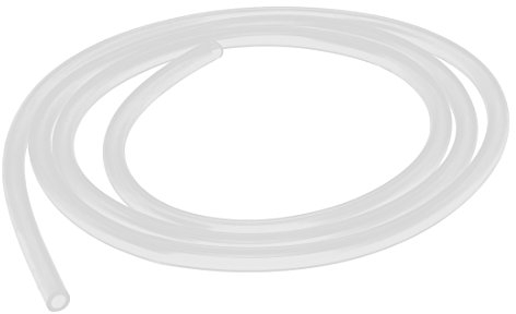 sourcing map 3mm x 5mm Silicone Vide Translucide Tube Beer Eau Air Pompe Tuyau Tube 1 Mètre Long