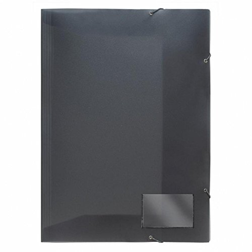 Eckspanner-Mappe, PP, A3, Standard, schwarz