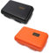 Milepetus 2 Outdoor Groß stoßfest wasserdicht Boxen Survival luftdicht Fall Kunststoff Survival Box Container Aufbewahrungsbox (L, Schwarz/Orange)