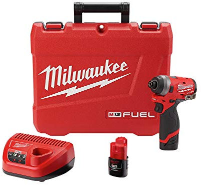 M12 Fuel 1/4 Hex Impact Driver Kit