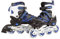 Kids Globe Street Rider Inlineskates (Inliner) blau/schwarz, verstellbar von Größe 29-32, abec7 Alurahmen
