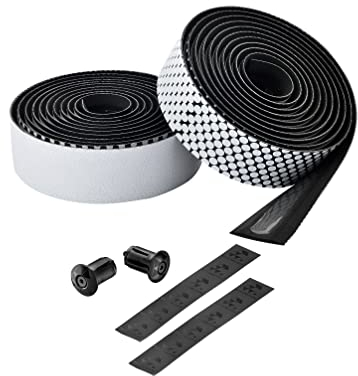 Ciclovation Leather Touch Fusion Dot Lenkerband, weiß, Einheitsgröße