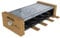 Cecotec Raclette Cheese&Grill 8600 Wood AllStone. Puissance 1200 W, Plaque en pierre naturelle, 8 poêlons individuels, Thermostat réglable, Design amovible