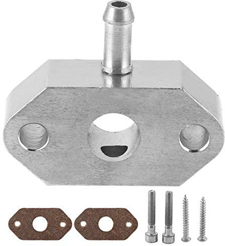 aqxreight - Adaptador de Sensor de Calibre Boost, Adaptador de Sensor de Calibre de Grifo Turbo Boost de aleación de aluo Apto para 1.2T / 1.4T 1.6 1.9