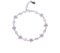 Intenst Bracelet Fleur de Cerisier, Femme réglable femme Fleur Bracelets À Breloques Chaîne