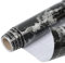 Arthome Pellicola Adesiva per mobili Marmo Nero Argento, 30cmx260cm Carta da Parati Rimovibile pellicola Decorativa per mobili cucina, armadio, rivestimento scaffale, adesivo in vinile impermeabile