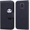Jeffene JEFFENEN Cover per Xiaomi Redmi Note 9 Pro/Note 9 Pro Max/Note 9S(6.67),Custodia Cartone Animato Pelle Antiurto Portafoglio Slot Schede Flip Caso Magnetico Cover Cavalletto,Panda Nero
