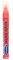 SolaDirect Metallic Neon Red Permanent Marker Pen, Bullet Tip 2.5 mm Point, Acrylic Paint Based, Multi-Surface, Work on Stone, Wood, Leather, Fabric, Plastic, Rubber, Glass, Cardboard