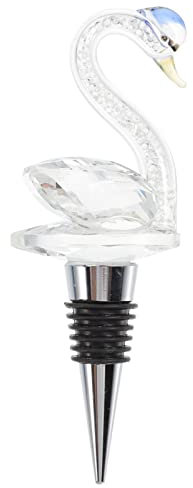 Gadpiparty 1stücke Dekorativer Weinflaschenverschluss Im Schwandesign Eleganter Weinstopper Für Hochzeiten Und Feiern Sorgt Für Optimalen Luftabschluss Und Bewahrt Geschmack