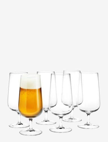 Holmegaard Bouquet Bierglas 53 cl 6 Stck. in der Farbe Klar h 18.5cm