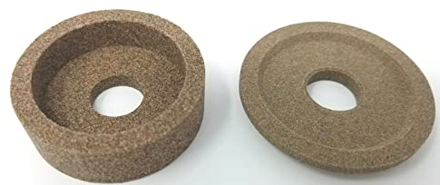 Omas Deli Slicer Sharpening Stone Set Fits C300/330/350 - Made in Italy - Cozzini Cutlery Imports