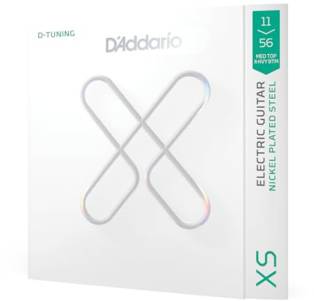 D'Addario XS Nickelbeschichtete E-Gitarrensaiten 11-56