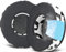 SOULWIT Cooling-Gel Earpads Replacement for Skullcandy Hesh & Hesh 2 Wireless Over-Ear Headphones, Ear Pads Cushions with Noise Isolation Foam - Snow Leopard