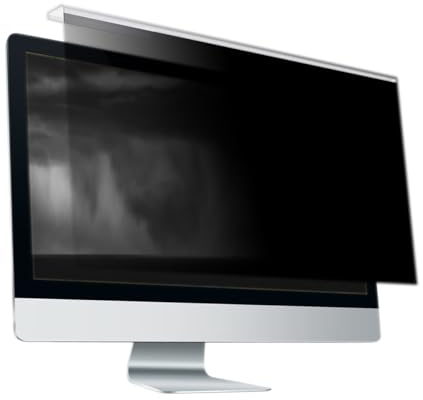JQZWXX 18-24 Zoll Sichtschutzfolie für Monitor Computer Bildschirm Sichtschutzfilter für 16:9 Widescreen Monitor Desktop PC Monitor,23/24in 540x340mm