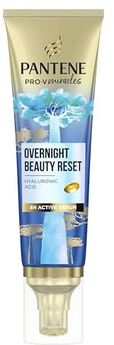 Pantene Pro-V Feuchtigkeitsspendendes und glänzendes Nachtserum mit Biotin 70 ml, mit Hyaluronsäure für hydratisiertes und weicheres Haar, feuchtigkeitsspendend, leicht und nicht fettig, pflegt