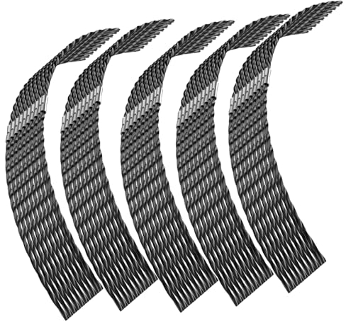 QENETY Bosch F016800431 - Línea de recortadora, línea de recortadora redonda de 3,5 mm x 37 cm, línea de recortadora de césped para desbrozadora AFS 23 a 37 (50 unidades)